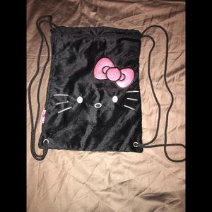 Hello kitty drawstring bag